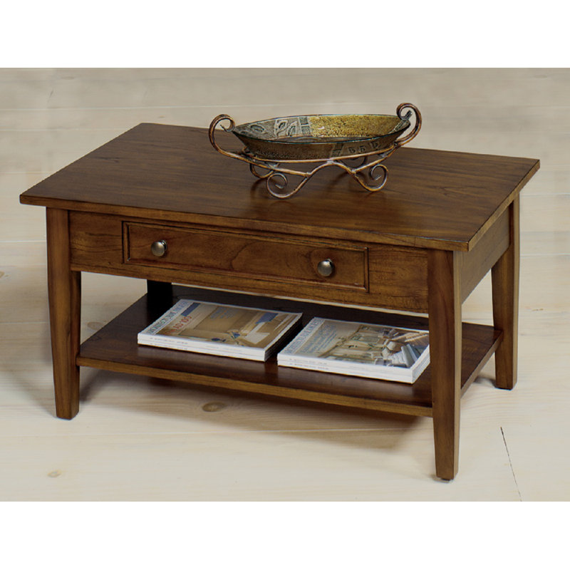 Wildon Home® Solid Wood Coffee Table with Storage & Reviews Wayfair
